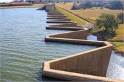 Dam wall for Midmar Dam in Pietermaritzburg in KZN 07